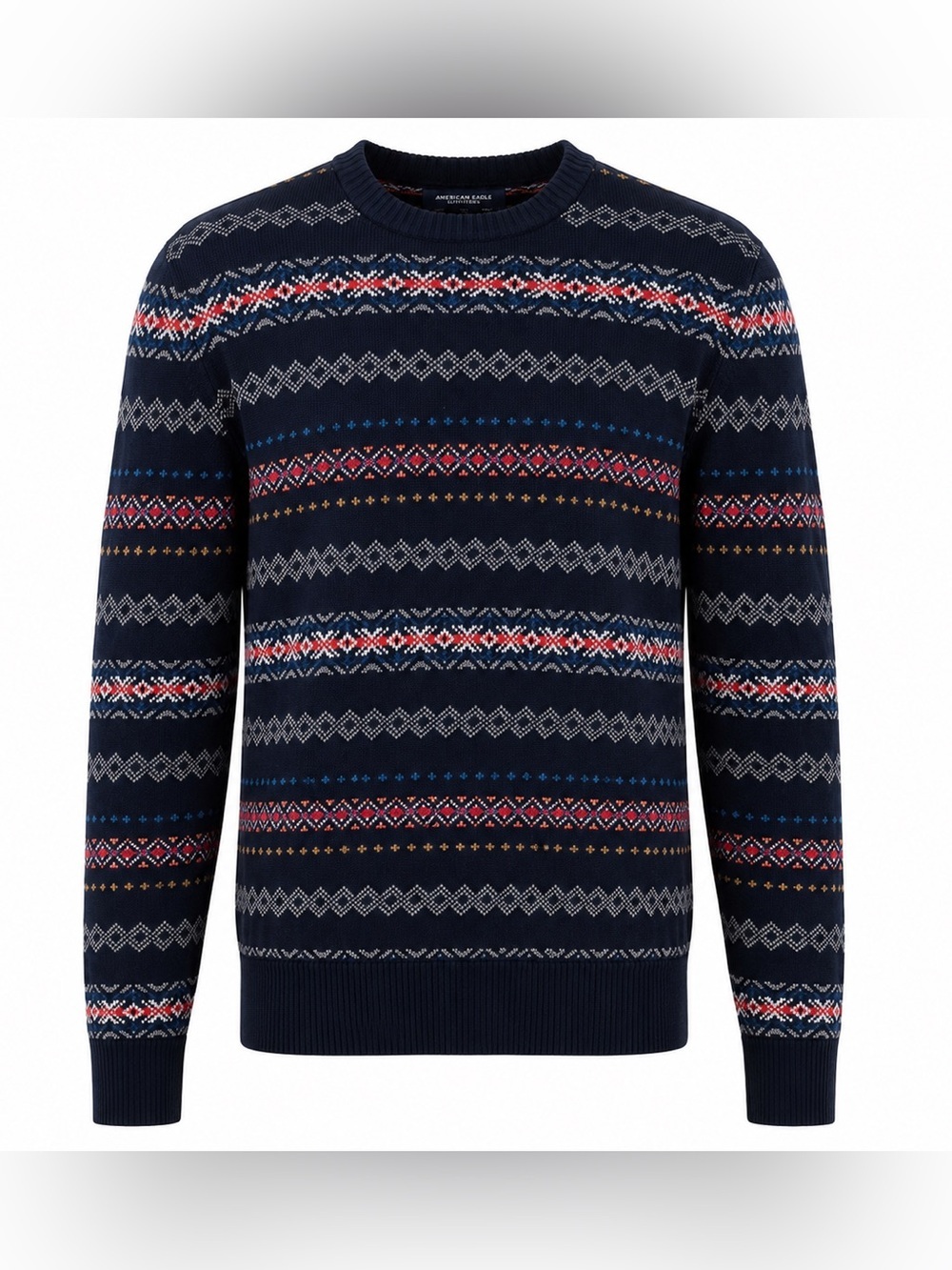 American Eagle navy crew neck sweater, medium